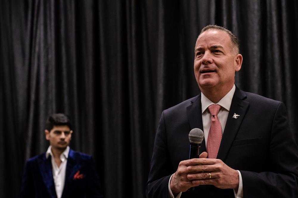 MARGARITA_CALLE's tweet image. Presentación a medios de 'Made by Andrés Cortés', @JWMarriottBog @MarriottBogota