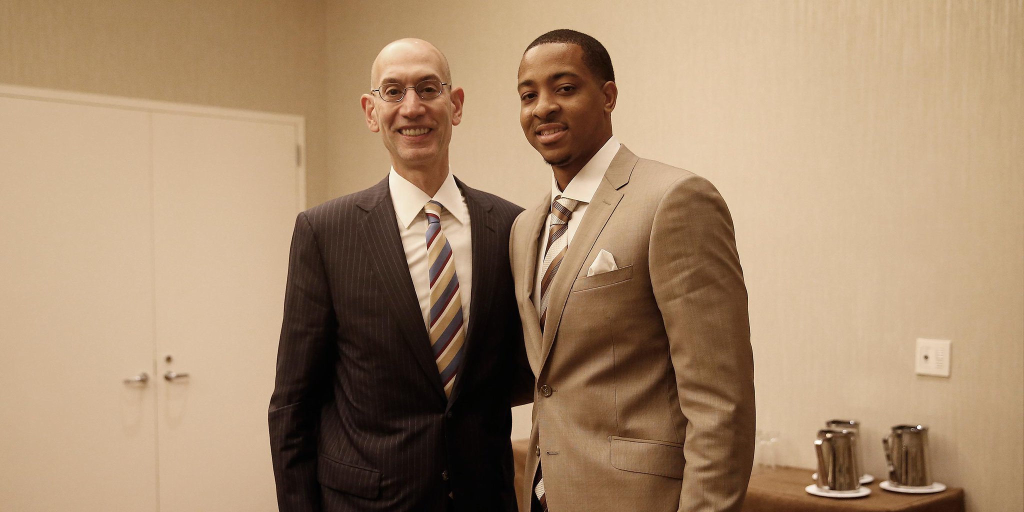 Happy birthday to  Revisit his interview with commissioner Adam Silver:  