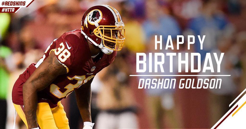 Happy birthday to Dashon Goldson (  