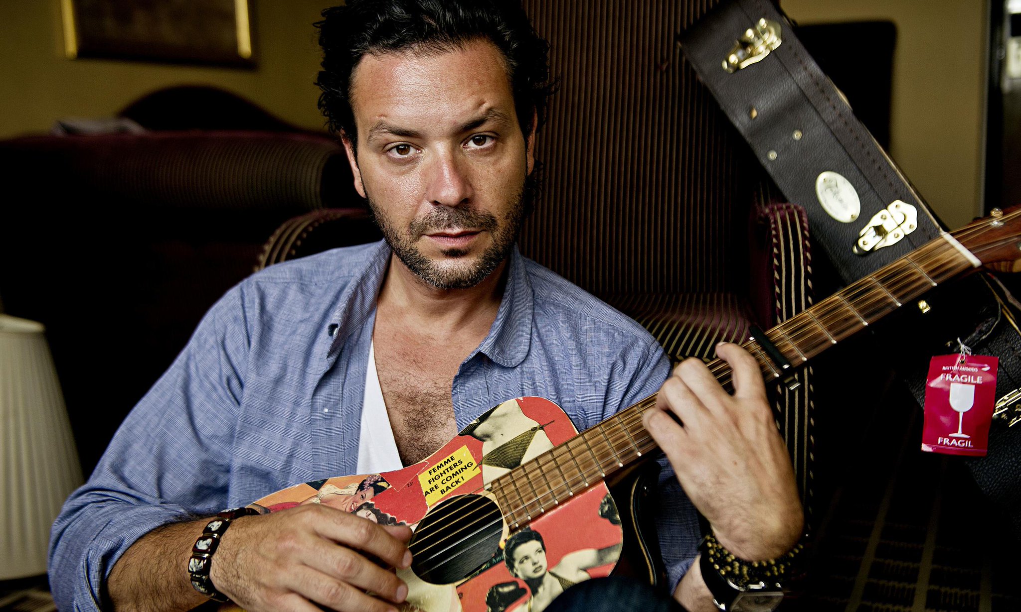 Happy Birthday to Adam Cohen! May you spend it relaxing on a beach in Greece. 