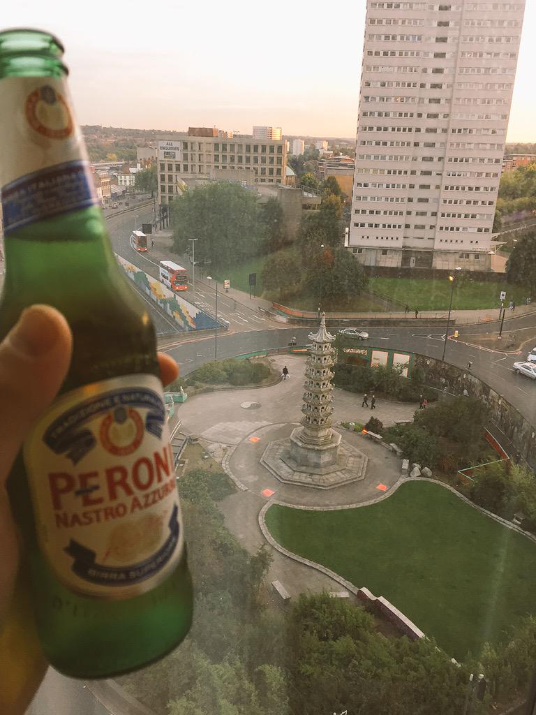 RupertWakefield's tweet photo. @PeugeotFleet re-union commences with stunning views of #birmingham @imrans_iq @KatrinaCooper82 @HelenLees40 - Hurry! http://t.co/rAw1MU1q7K