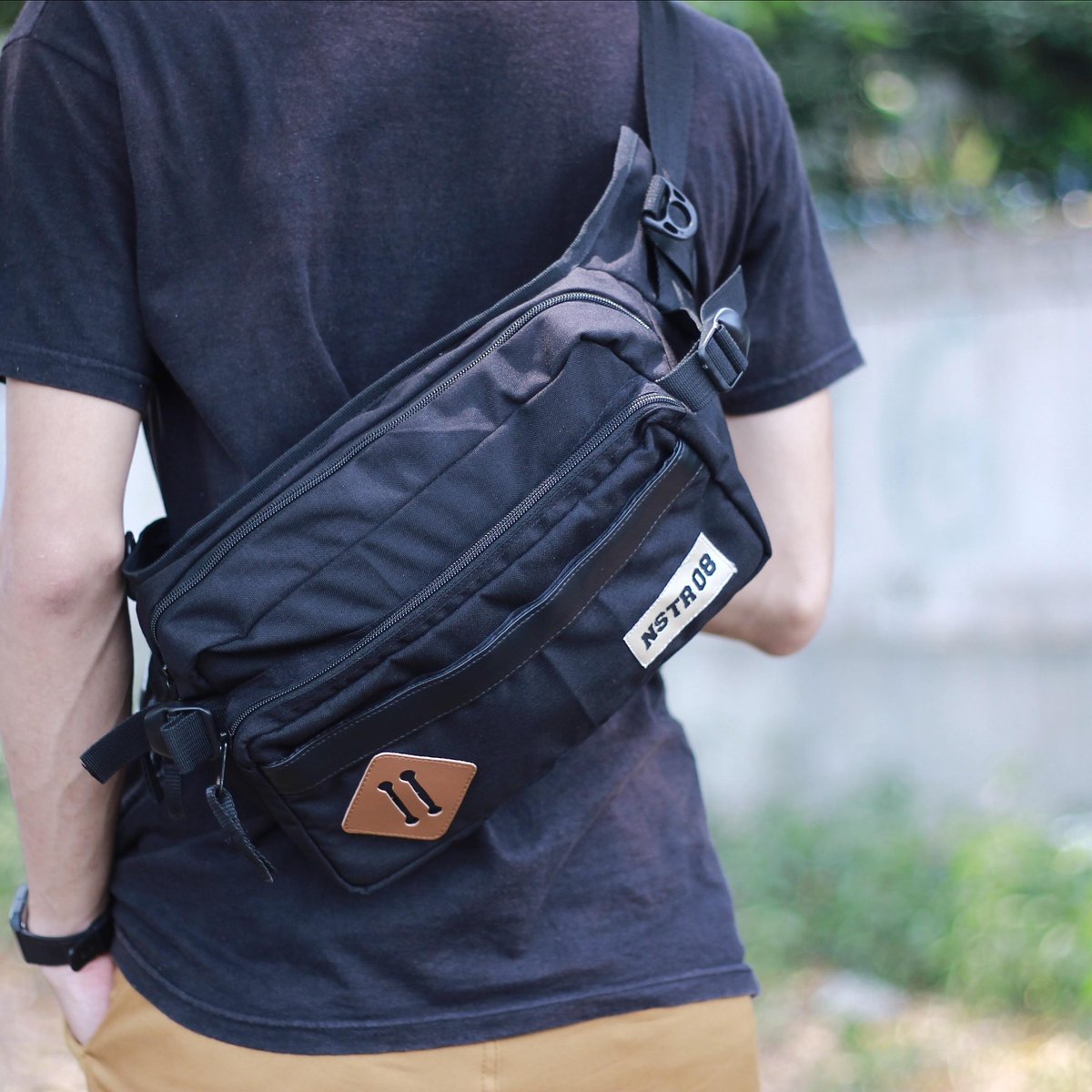 NSTR08's tweet image. Hottest For The Freshest " ARCHI 04" | waistbag, full blackIDR:165K
Ask &amp;amp; order
Text / WA : +62-857-7321-6702