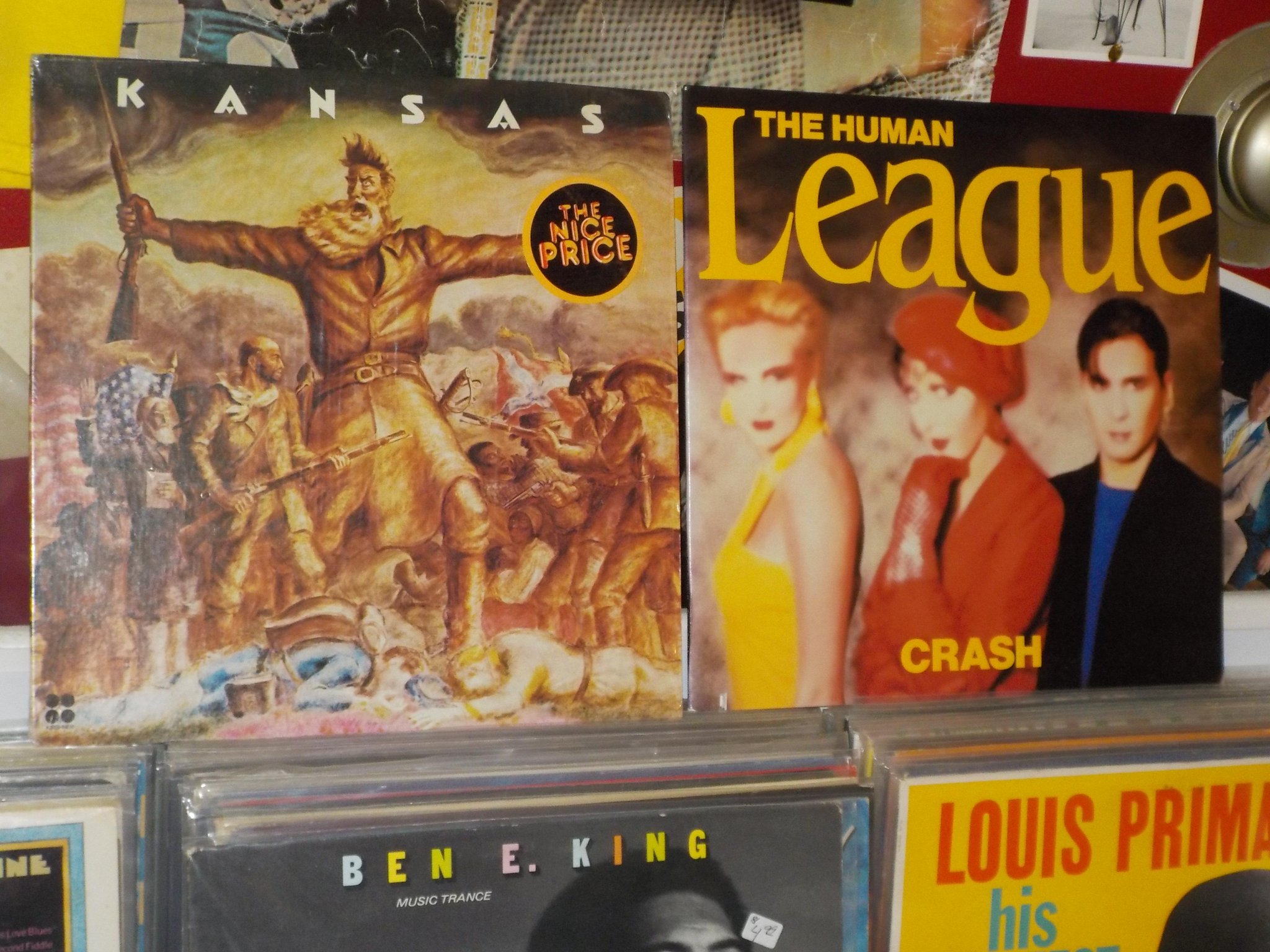 Happy Birthday to Kerry Livgren of Kansas and Joanne Catherall of the Human League 