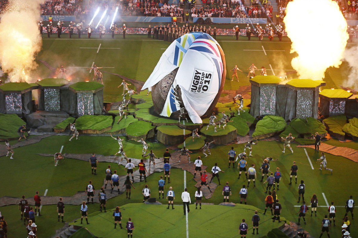 Coppa del Mondo di Rugby 2015, la cerimonia d'apertura.