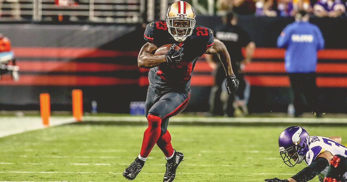 Reggie Bush ruled out for #SFvsPIT