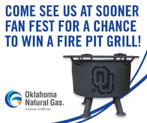 OU_Athletics's tweet photo. Live band 🎵
Food Trucks 🚌
And a chance to win this exclusive ⭕️🙌  grill

Get to Fan Fest tomorrow morning to enter! http://t.co/BMX8cUaW8p