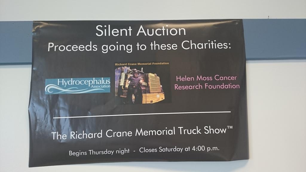 The Silent Auction is in full swing at Little Bear Arena in St.  Ignace