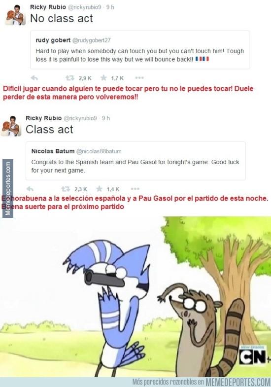 memedeportes's tweet photo. Ricky Rubio nos muestra quien supo perder y quien no  http://t.co/JC6FJ8pAYf http://t.co/sBP0uXgrRh