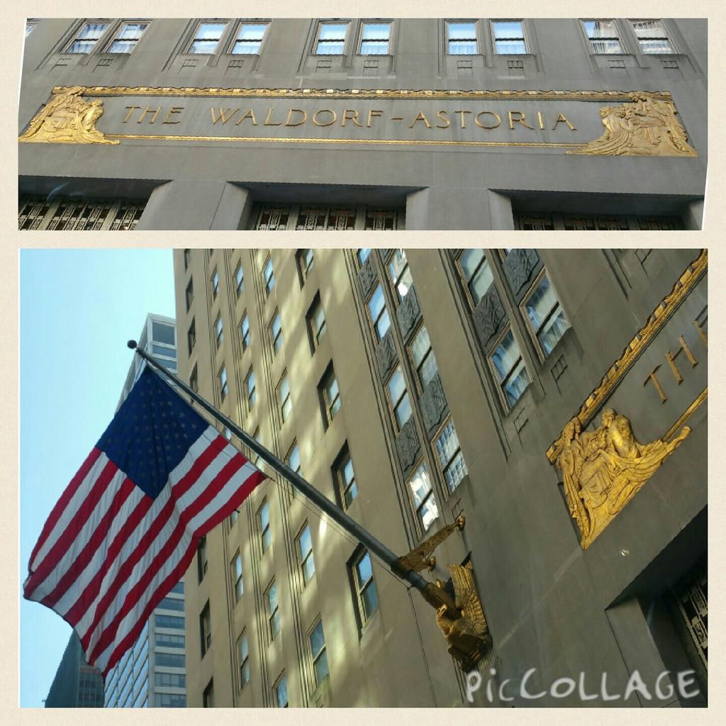 iamsherrymay's tweet photo. Can't believe we're staying here #waldorfastorianyc #waldorfmoment http://t.co/BX6avJiBIP