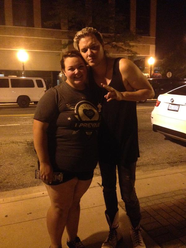 streetsmartmgmt's tweet photo. #FBF @AwakenTheEmpire's Damien meeting a fellow Insomniac http://t.co/gejlrZes4E