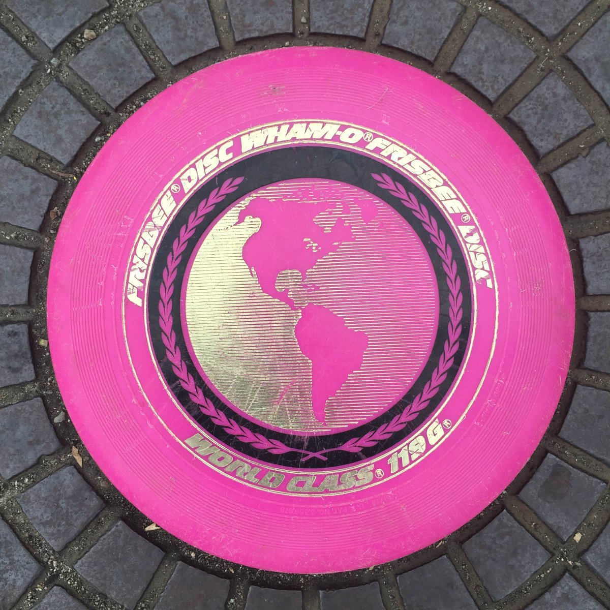 1980 Wham-O World Class 119g. #Frisbee Disc.  Show us your vintage Frisbees by using the hashtag #PastPlastic