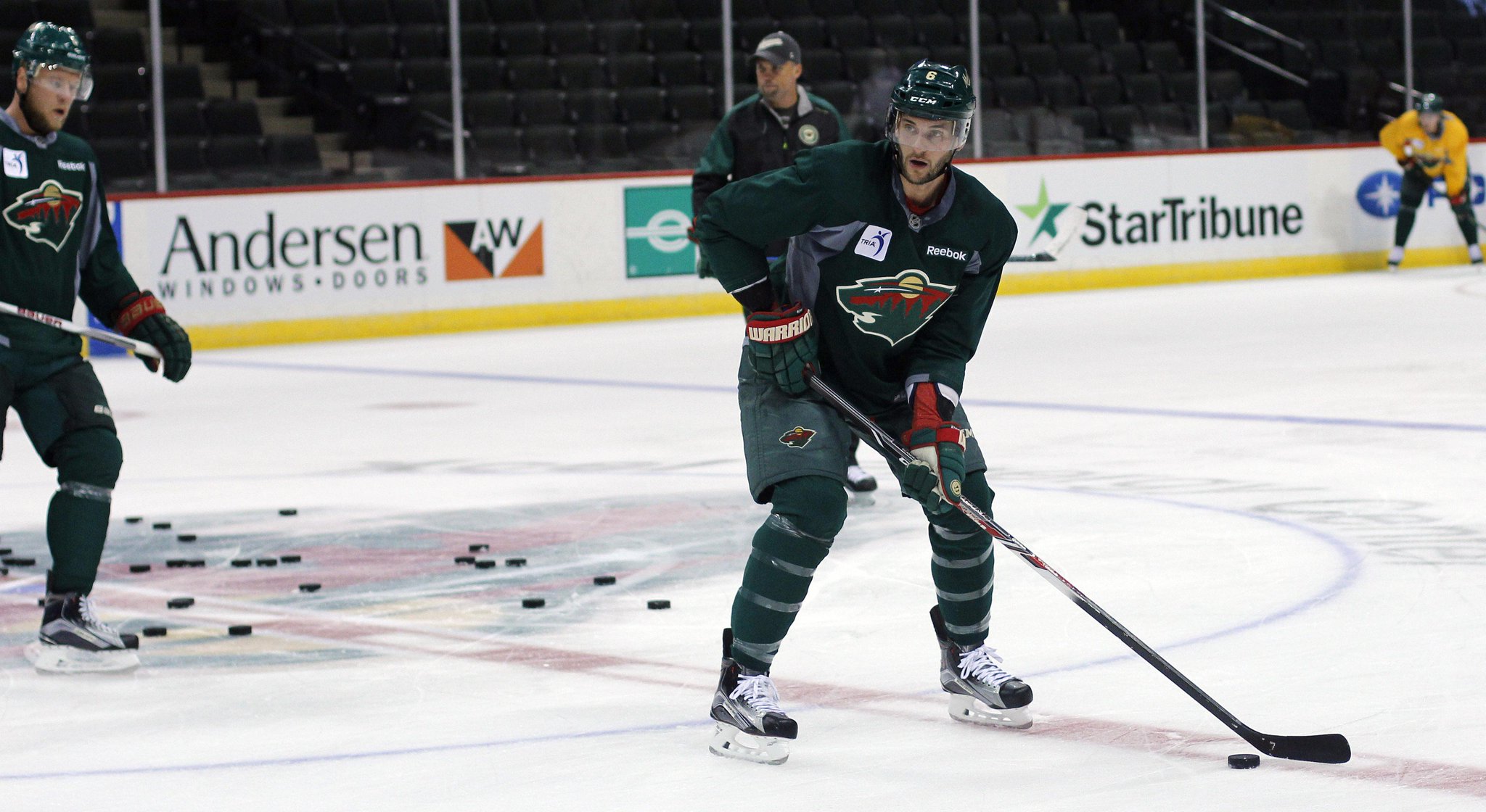 Minnesota Wild on Twitter "Look who's back! mnwild hit the ice today