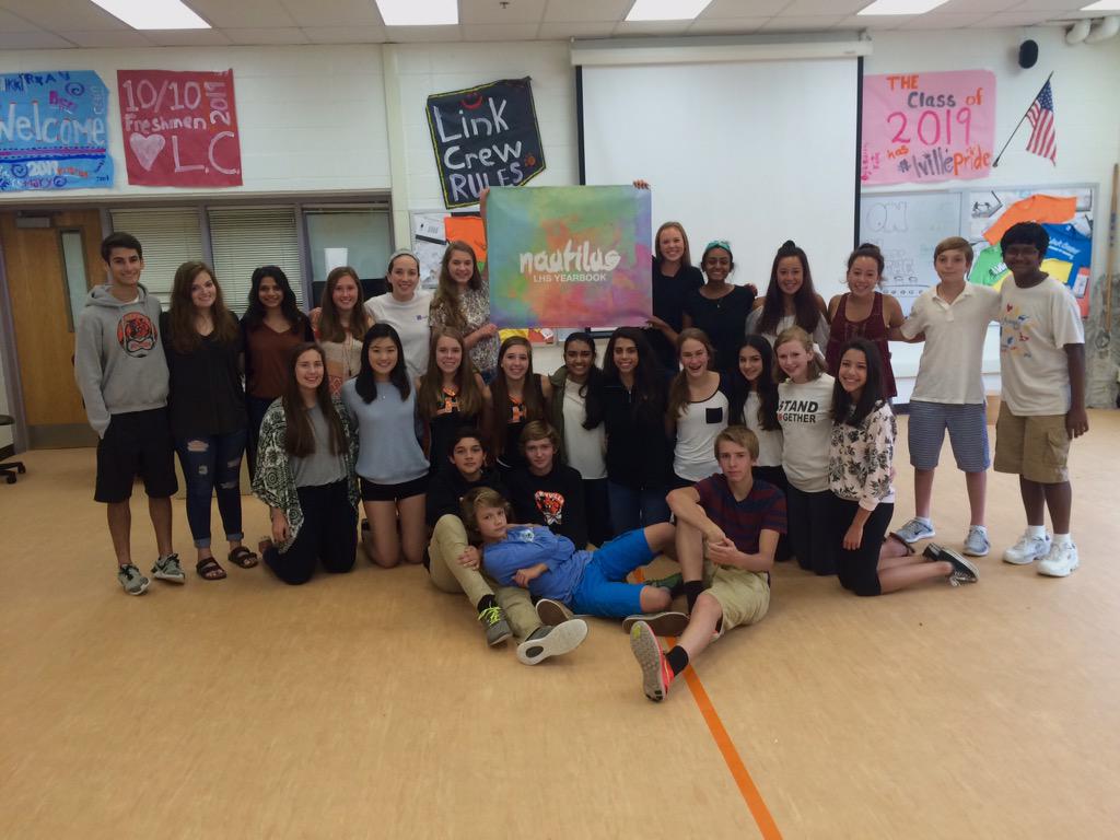 New LHS yearbook banner... a sneak peak