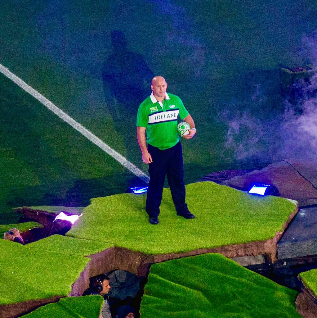 G'wan The Bull, 'tis your field #RWC2015 #ShoulderToShoulder