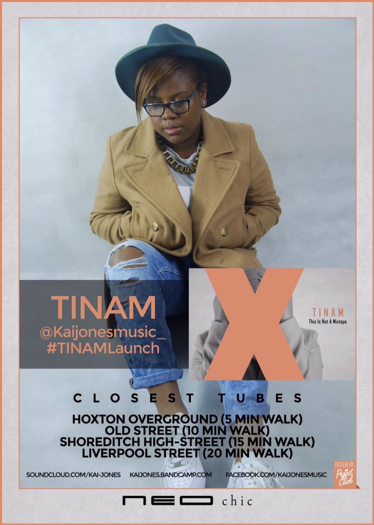 originalkiah's tweet photo. One month until the #TINAMLaunch| my debut live show with support from some of the uk's best new artists #NotToMissed http://t.co/CpdhV2xGRT