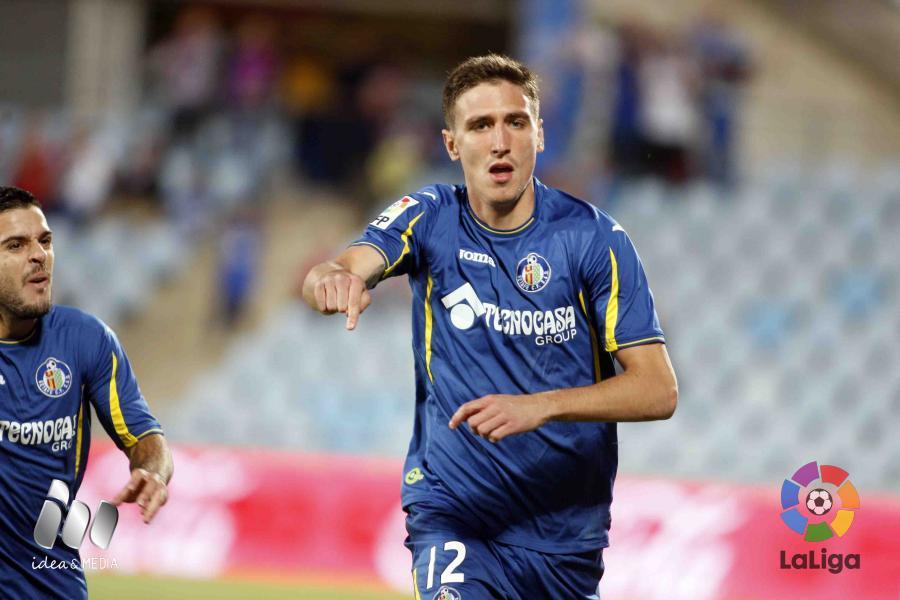 LaLiga's tweet photo. #GETvMCF | FINAL | @GetafeCF 1-0 @MalagaCF (Šćepović). http://t.co/xsBErUtnyD