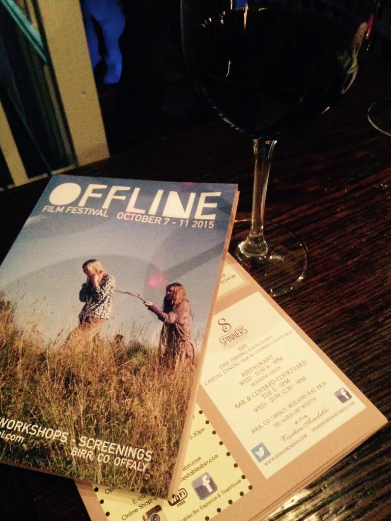 spinnersbirr's tweet photo. Offline Film Festival Launch 2015 NOW ON at Spinners on Castle St. #Offline #Filmfestival http://t.co/9YPPIZhll6