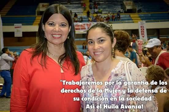 Por nuestras Mujeres! #Huilaavanza #L55 #Asamblea