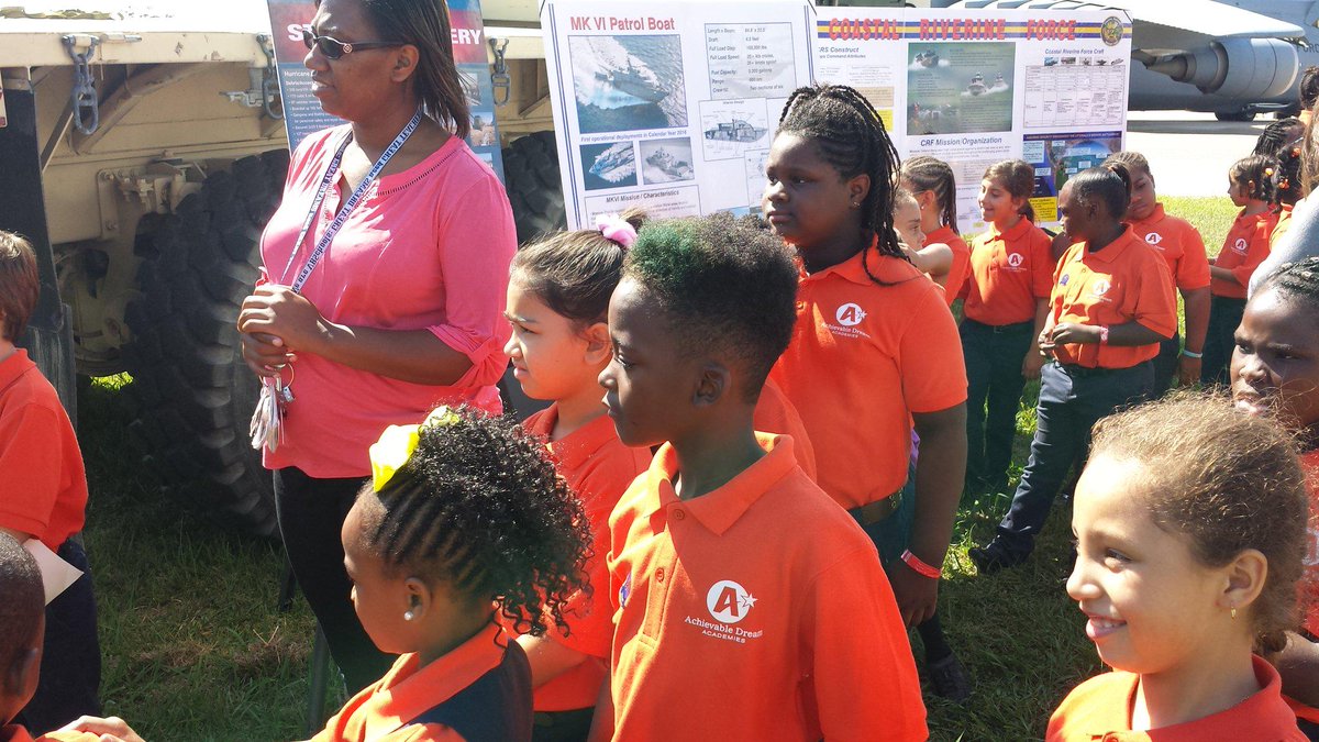 MisterCheatham's tweet photo. @SeatackE students getting hands-on experience at the Naval Air show! http://t.co/Qj7SXIBgb2