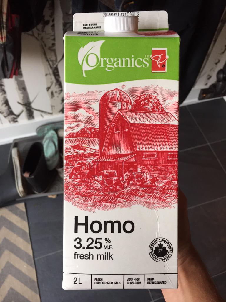 bjbarone's tweet photo. Who they calling homo? We just call it milk 😉 #gaydads #gaydadproblems #milk #homomilk http://t.co/diaIO3HI97