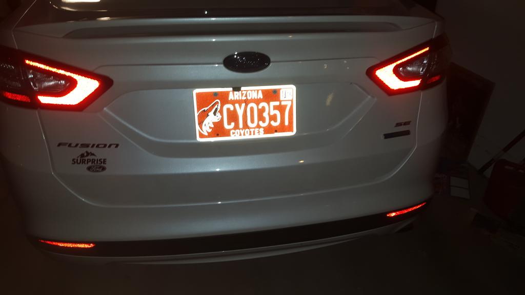 Bill_Deemer's tweet photo. @MikeGrose Got the #Coyotes plate yesterday.Ordered our 13 game #Coyotes ticket pack Wednesday.BRING ON THE SEASON!!! http://t.co/vVETZmz7v8