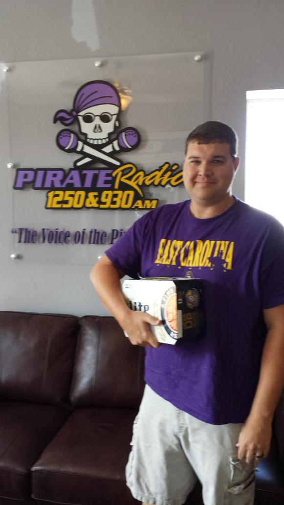 PR927FM's tweet photo. Congrats to to @NotAgain1, another #PirateRadio @CoastalBeverage winner! #StationsForWinners http://t.co/K3Vw34QY5L