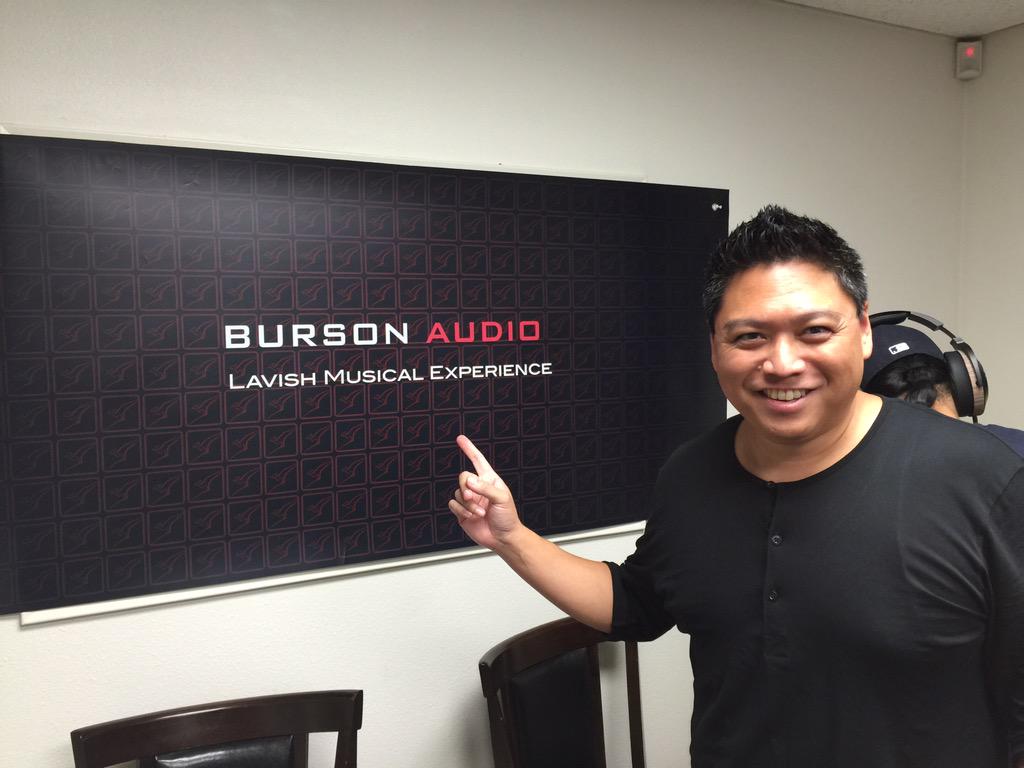 JasonOkuma's tweet photo. Checking out @bursonaudio for the first time at their private influencer #BursonDemoDay Event! #BursonAudio http://t.co/YX7BgLLBIY