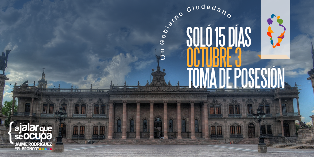 JaimeRdzNL's tweet photo. Raza ya estamos a solo 2 semanas de empezar esta nueva historia en México con un #NLIndependiente. Denle RT http://t.co/XzI0ALRYlu