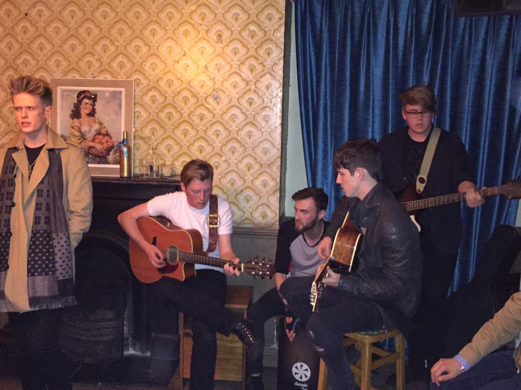 AdrianFKennedy's tweet image. These guys are shit hot - @TheCrossfire_  launched their new EP in Whelans tonight. Watch this space!!!