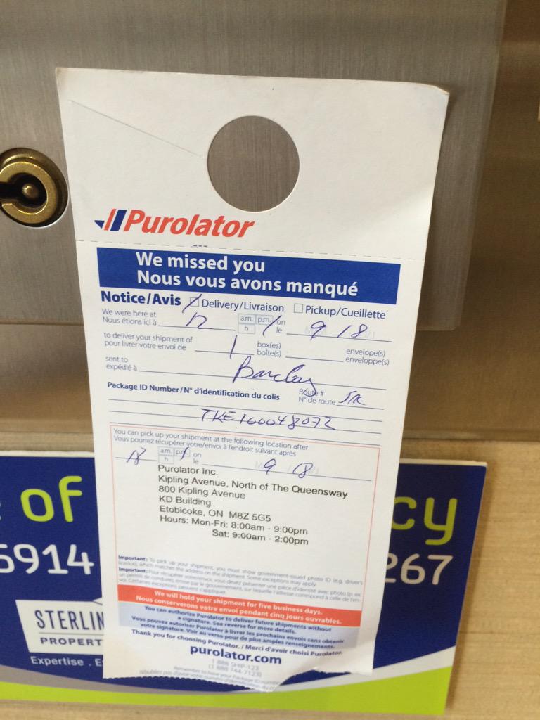 Shipified's tweet image. Anyone else wasting their Saturday driving to Kipling Ave to pick up the package? Use Shipified &amp;amp; enjoy your weekend.