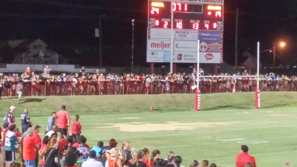 duPont Manual HS on Twitter "Our AWESOME student section cheering on our defense