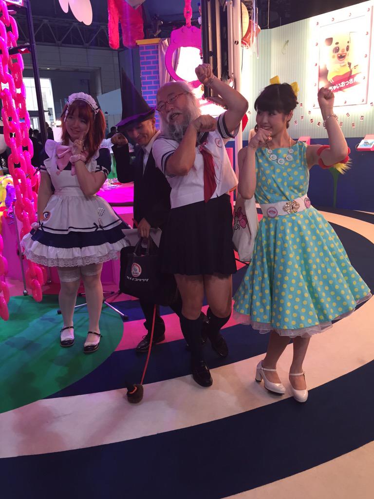 Mariroom いい意味でカオスw セーラー服おじさん Growhair タワシおじさん Tokorozawaaisu チリのメイドno 1マルガリータと おやじgirly 狩 主題歌 Chiepanna914 さん Tgs15 Http T Co Lr8bvbwxas