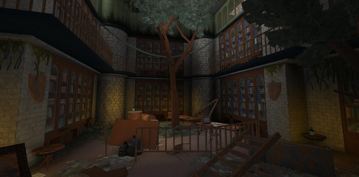 RobloxBuilds's tweet image. AllanCornwallis shows off his skill once again with CrestFallen Library. Check it out! goo.gl/85iicM