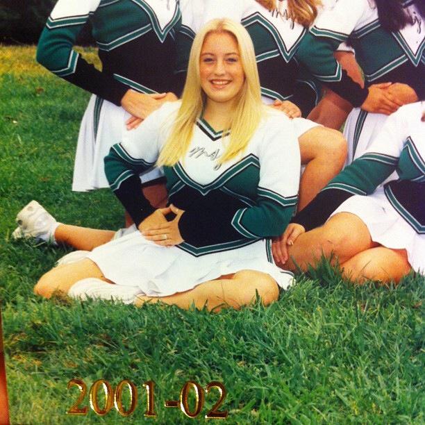 Smithyhawk's tweet photo. Flashback Friday- Junior year Varsity Cheer MSJHS. #CheerSmith #Warriors http://t.co/U32uiEkzCt