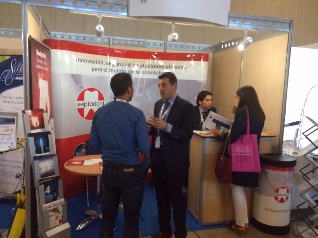 davlo13's tweet photo. #Septodont is presnt at #ese2015 #aede2015 #endodoncy # endodoncia #dentistry #biodentine http://t.co/SW16ywGt7K