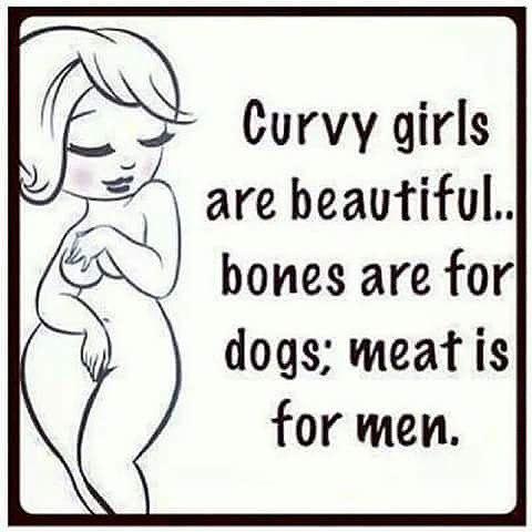 PawgSociety's tweet photo. Yes! True๐ฏ #quote #curvywomen do it better ๐ #meatisformen
Doesn't matter if ur thin or thick your all beautiful inโฆ http://t.co/yR09P9nDR3