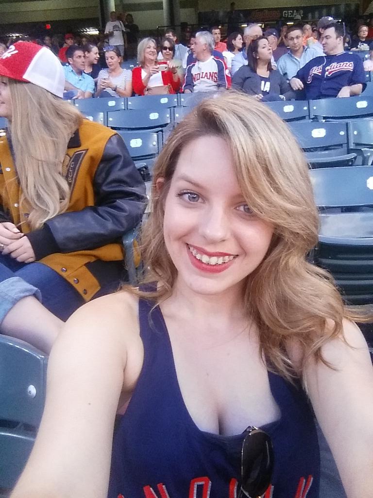 krisily25's tweet photo. Lets go tribe!!! @Indians http://t.co/7pfqK3C1G3