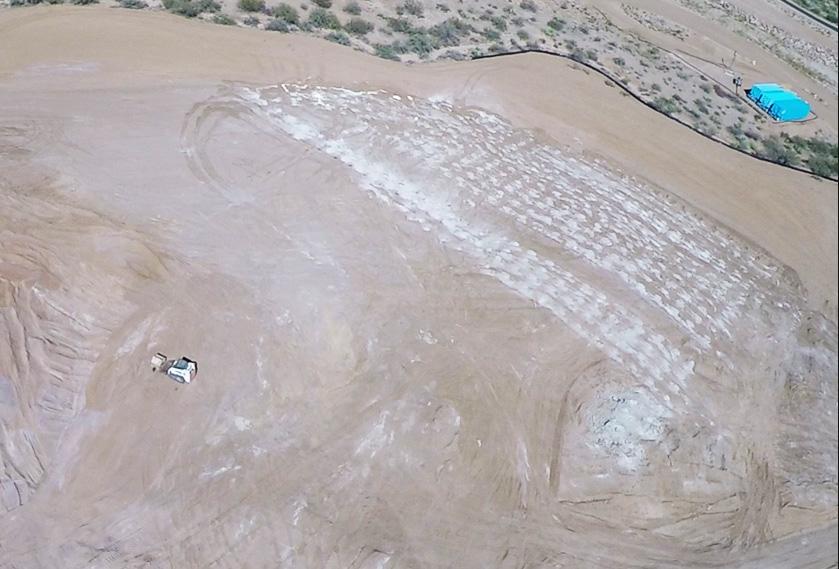 burtongolfworks's tweet photo. Awesome flying the drone during course construction…was cool until the blast..YIKES! Looking good @JKDgolfdesign http://t.co/DPkC3tyiXd