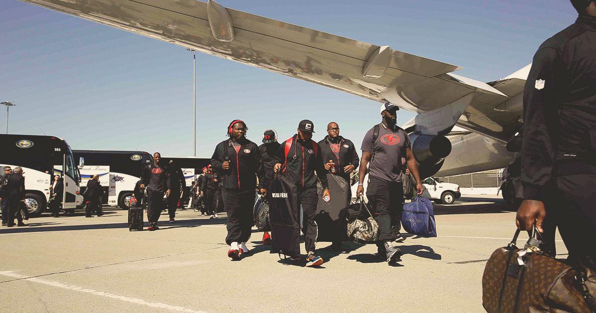 Wheels up to Pittsburgh!