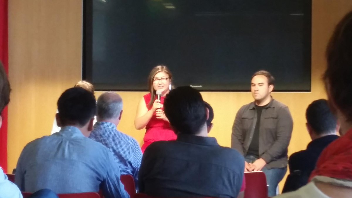 womeninhardware's tweet image. .@LisaQFetterman talking about hustle at #hardwareworkshop on the CEO panel. Rocking it. #womeninhardware