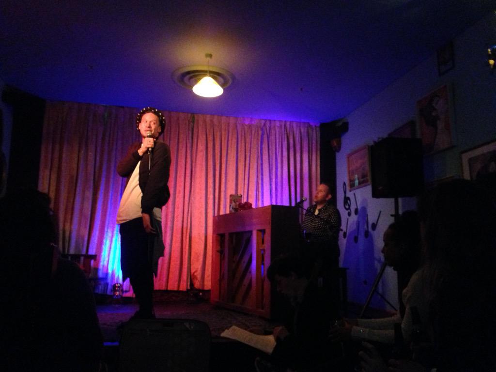 Spotted out at #melbfringe last night <a href="/butterflyclub/">The Butterfly Club</a> - <a href="/jagoward/">William Jago</a> <a href="/FemBelling/">Fem Belling</a> w <a href="/trevorjones74/">Trevor Jones</a> #TheVoice