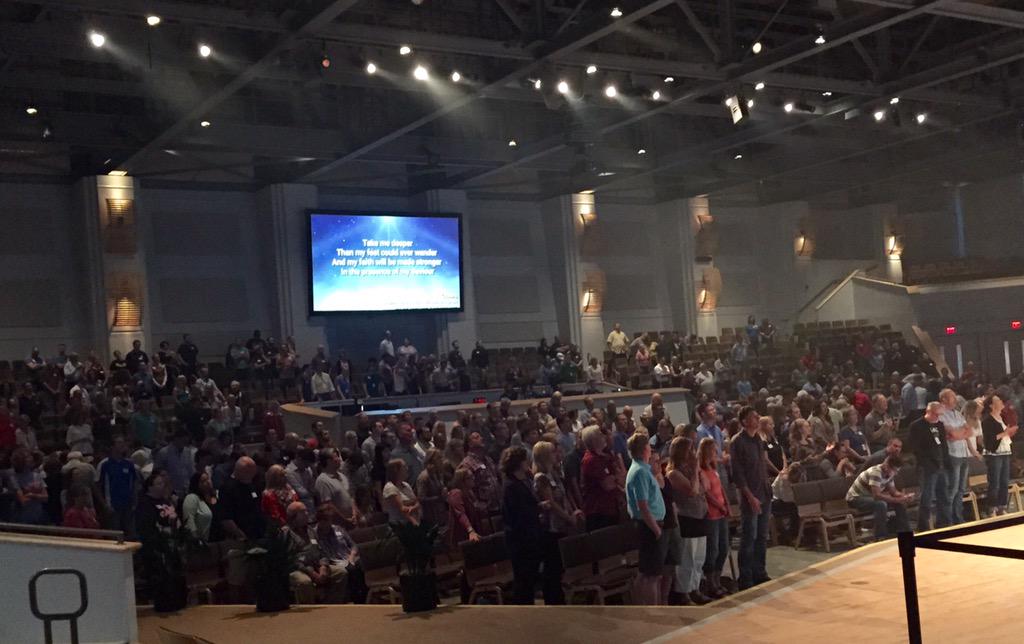 GraceChurchIN's tweet image. Praying for one another at Covenant Community. #horizontalgravity #leaders