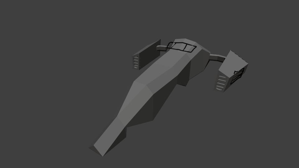 johnsonlmCG's tweet photo. Working on designing some spaceships for @EsfericoGames. There are so many ways to make a spaceship. @b3d #unity3d http://t.co/AuhImlatSf