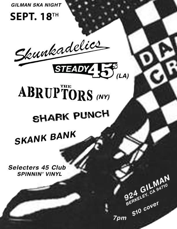 GilmanSkaNight's tweet photo. Tonight @ @924Gilman ! http://t.co/TT97gDIYhf
