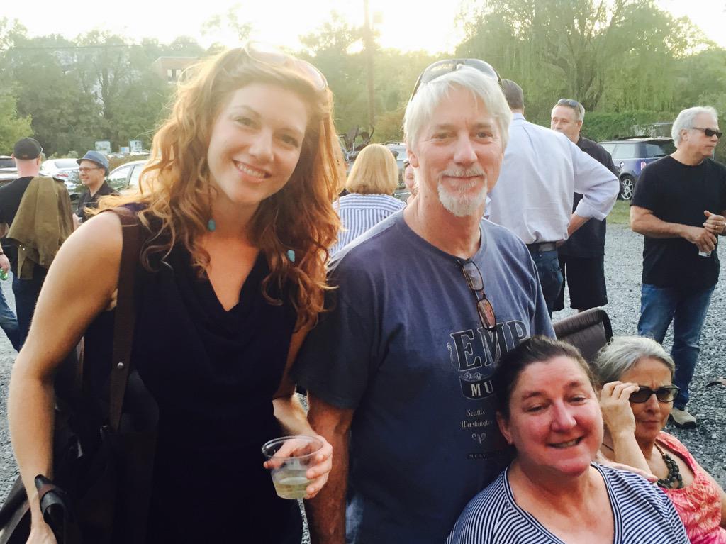 Perfect #Avl eve at Cotton Mill Studios with <a href="/figavl/">FIG Bistro</a> <a href="/SoupandMuses/">Traci Taylor</a> <a href="/magazinegrl/">Katie Hild</a>! #avlart