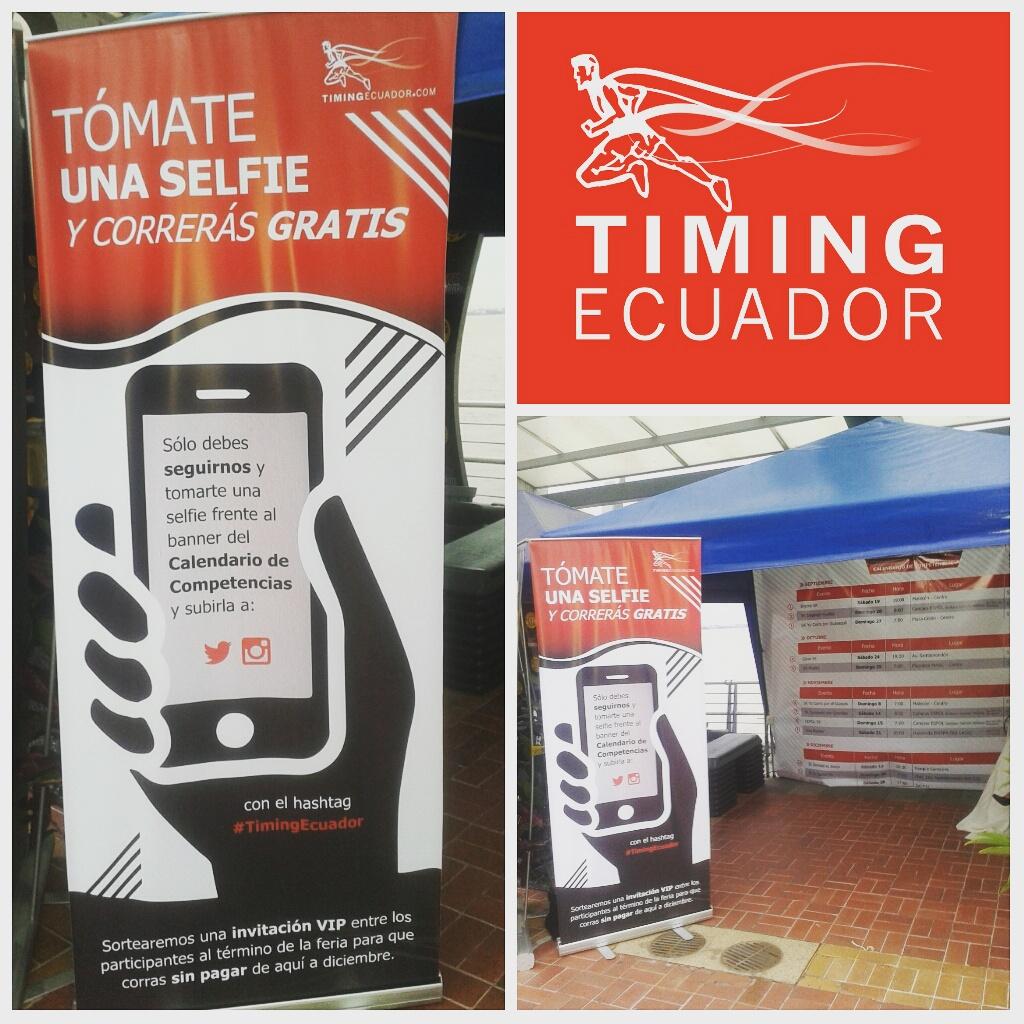 TimingEcuador's tweet photo. Ven a la Expodeportes de Malecon 2000 y participa en el sorteo para correr gratis con nosotros #TimingEcuador http://t.co/uVyvO9sRCR