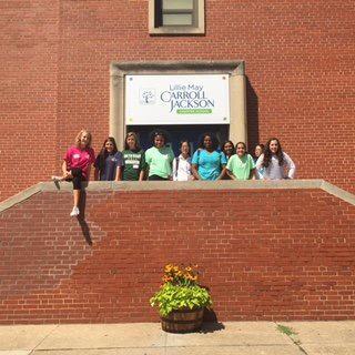 Many thanks to our friends from        <a href="/BrynMawrSchool/">The Bryn Mawr School</a> who came to help out in the classrooms.