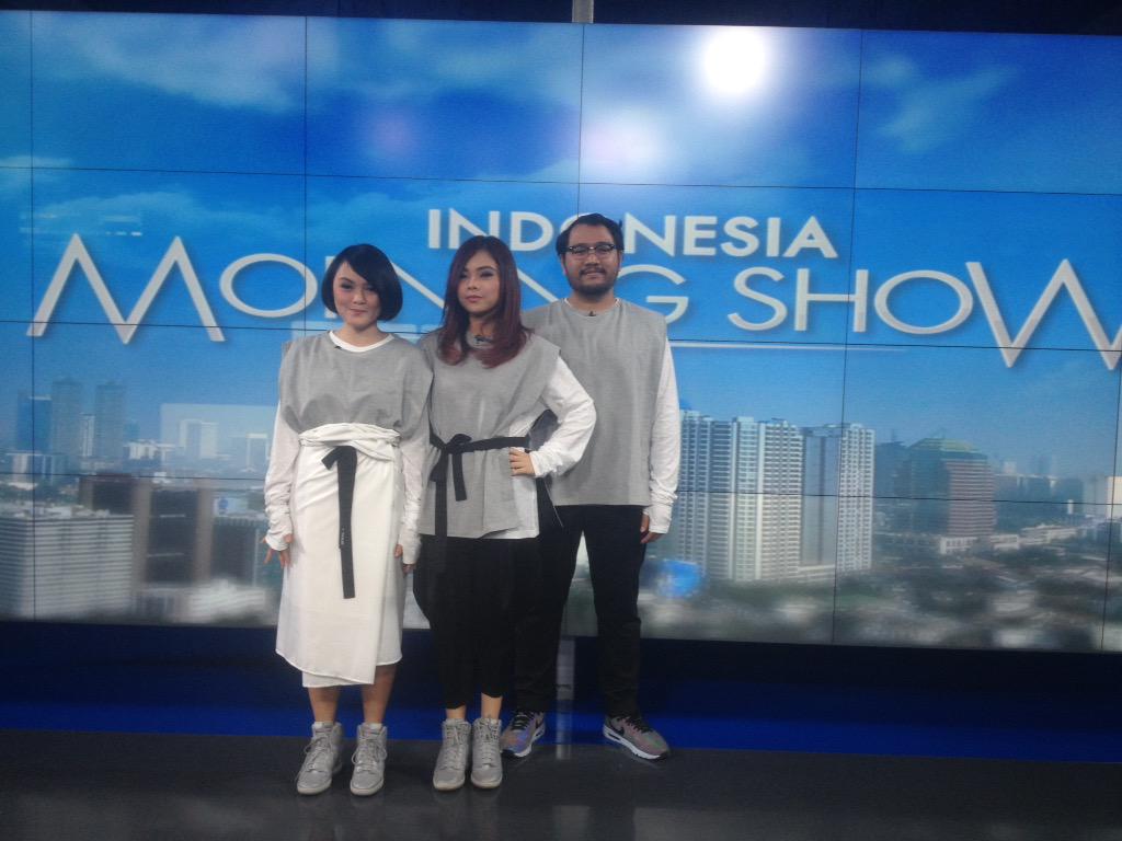Terimakasih <a href="/IMS_NET/">IndonesiaMorningShow</a> yang sudah mengundang kami utk menjadi pengisi acara di pagi ini. Dan juga tmn2 yg sudah nonton.