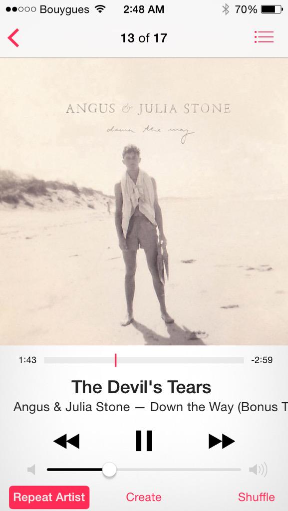 TheFloridaBoy's tweet photo. "I'll taste the Devils tears, I'll drink from his soul, but I'll never give up on you." #bykm #NowPlaying http://t.co/4OTmiHCjej