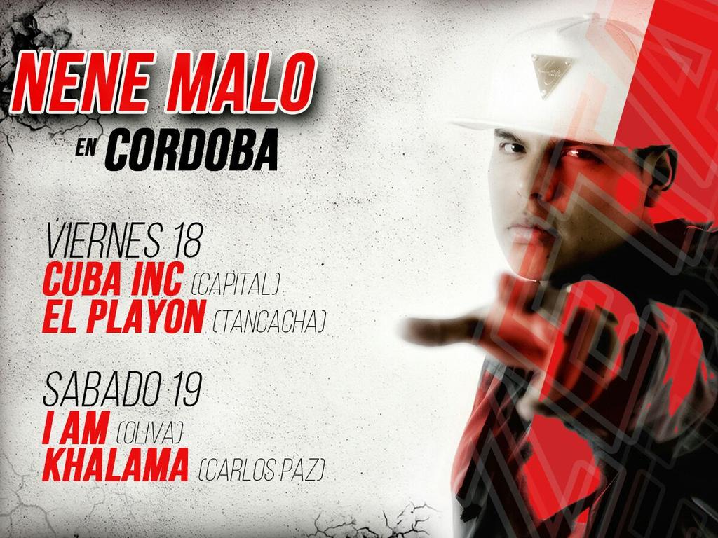 soy_elkolo's tweet photo. Viernes 18 y sábado 19 @Nene_MaloOk en CÓRDOBA de la mano de #Baspro @Diego_Aiello @CristianBas1 @bachizpro http://t.co/yfEgrmKzcJ